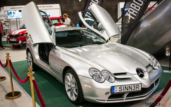 Mercedes-Benz SLR McLaren/Vytauto Pilkausko nuotrauka