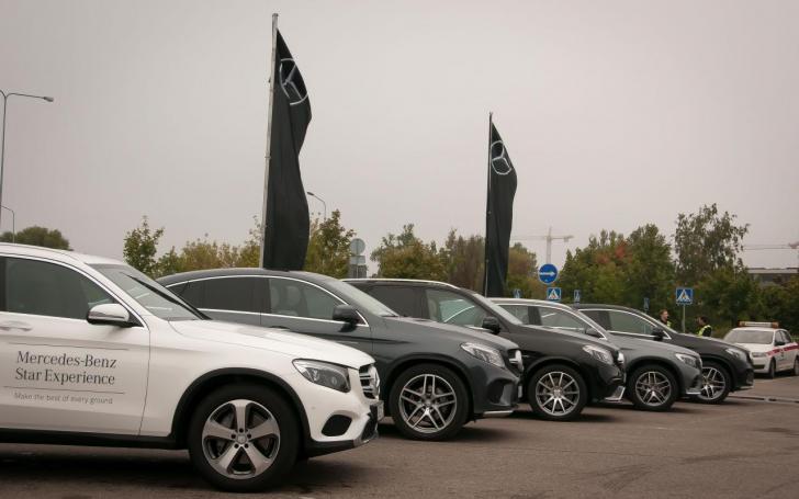 Mercedes-Benz Star Experience/Vytauto Pilkausko nuotrauka
