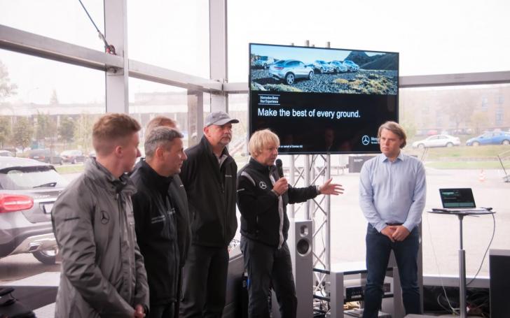 Mercedes-Benz Star Experience/Vytauto Pilkausko nuotrauka