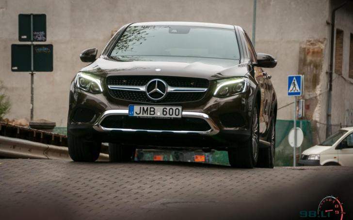 Mercedes-Benz GLC Coupe/Vytauto Pilkausko nuotrauka Mercedes-Benz GLC Coupe/Vytauto Pilkausko nuotrauka