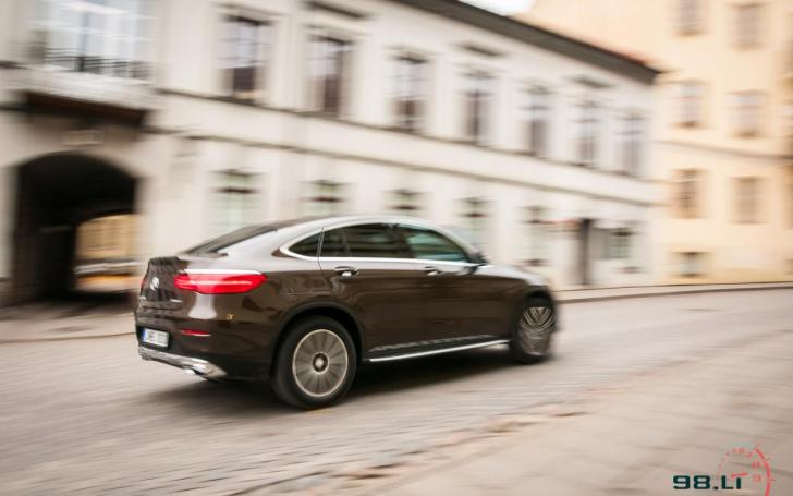 Mercedes-Benz GLC Coupe/Vytauto Pilkausko nuotrauka Mercedes-Benz GLC Coupe/Vytauto Pilkausko nuotrauka