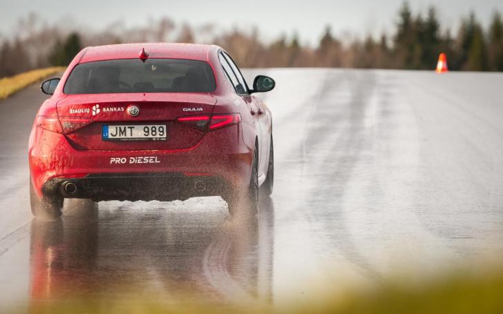 Alfa Romeo Giulia/Vytauto Pilkausko nuotrauka