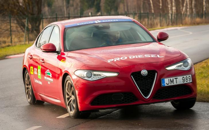 Alfa Romeo Giulia/Vytauto Pilkausko nuotrauka