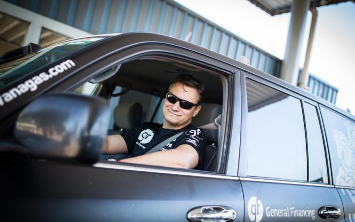 Vitoldas Milius - pagrindinis „General Financing team Pitlane“ žiniasklaidos komandos navigatorius/E. Buiko nuotr.