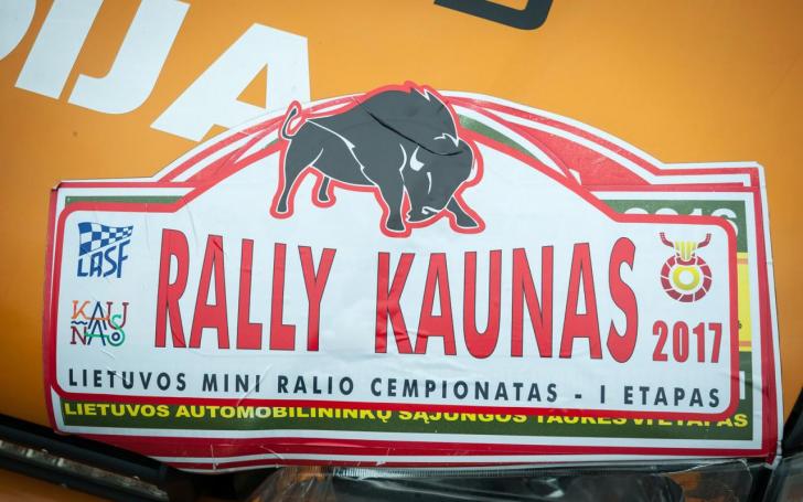 Rally Kaunas 2017/Vytauto Pilkausko nuotrauka