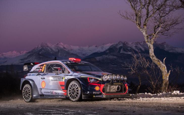 Monte Karlo ralis/Jaanus Ree-Red Bull Content Pool nuotrauka