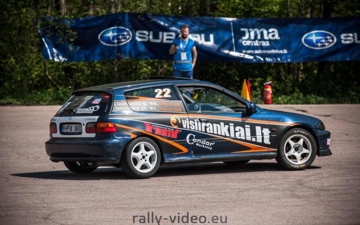 Moterų slalomas/Justo Lengvino - rally-video.eu nuotrauka