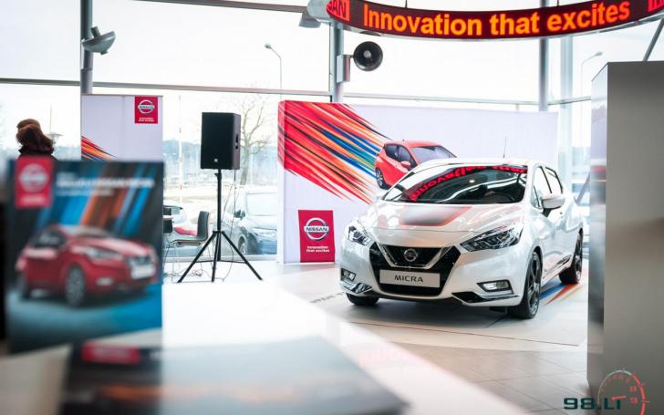 Nissan Micra pristatymas/Vytauto Pilkausko nuotrauka