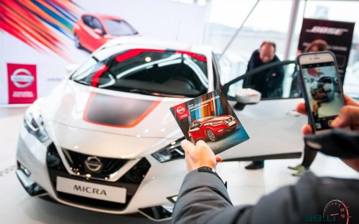 Nissan Micra pristatymas/Vytauto Pilkausko nuotrauka