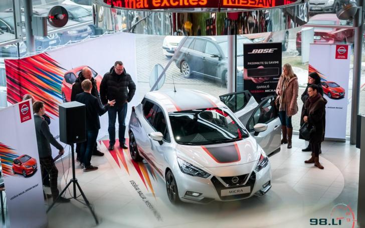 Nissan Micra pristatymas/Vytauto Pilkausko nuotrauka