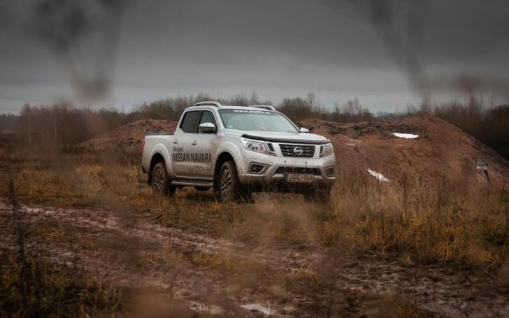 Nissan Navara/Vytauto Pilkausko nuotrauka