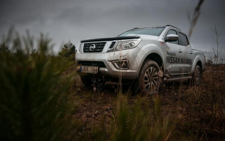 Nissan Navara/Vytauto Pilkausko nuotrauka