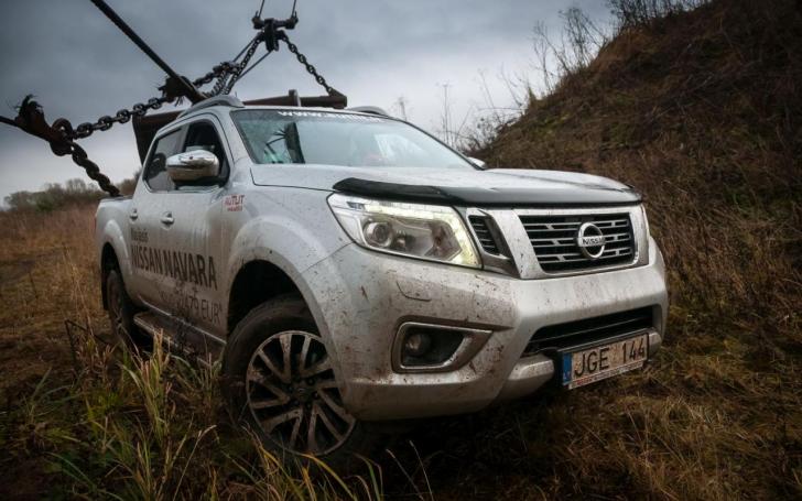 Nissan Navara/Vytauto Pilkausko nuotrauka