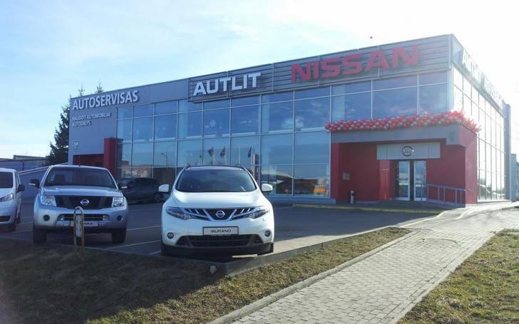 Šiauliuose atidarytas naujas „Nissan" centras