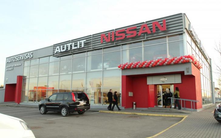 Šiauliuose atidarytas naujas „Nissan" centras