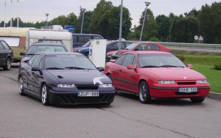 Opel Calibra renginys/98.lt nuotrauka