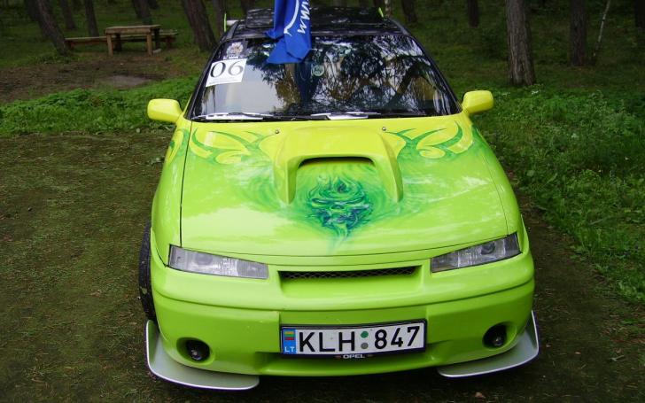 Opel Calibra renginys/98.lt nuotrauka