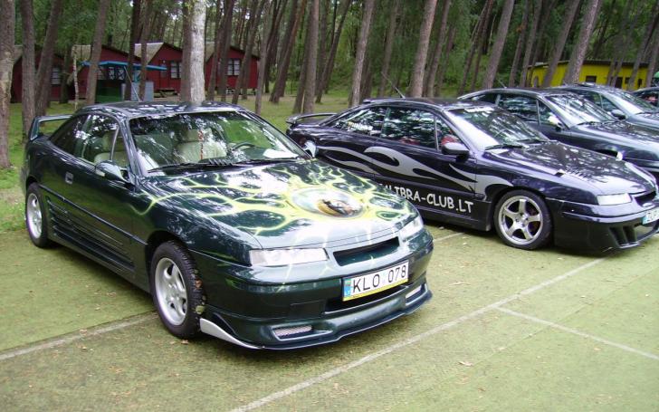 Opel Calibra renginys/98.lt nuotrauka