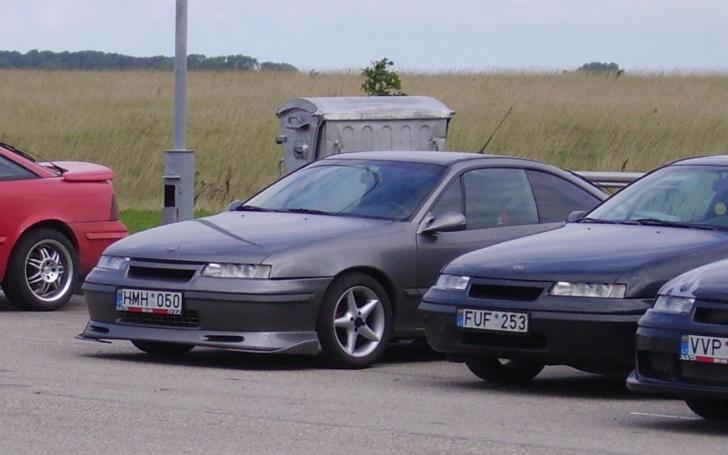 Opel Calibra renginys/98.lt nuotrauka