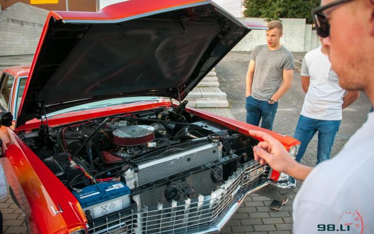 Automobilių susitikimas/Vytauto Pilkausko nuotrauka