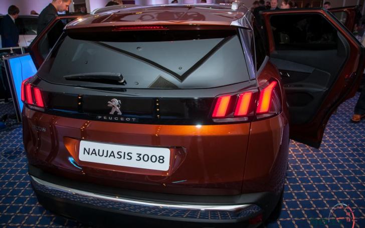 Peugeot 3008 pristatymas/Vytauto Pilkausko nuotrauka
