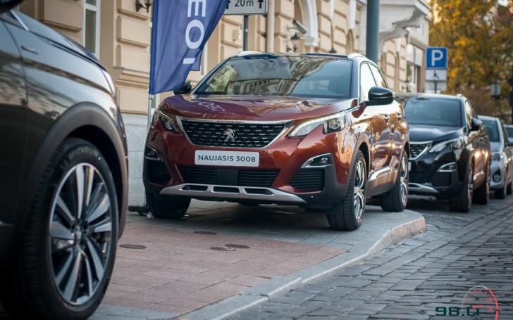Peugeot 3008 pristatymas/Vytauto Pilkausko nuotrauka