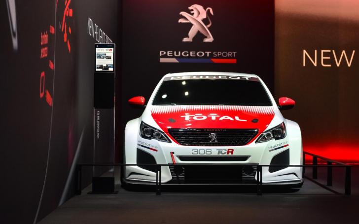 Peugeot 308 TCR/Vytauto Pilkausko nuotrauka
