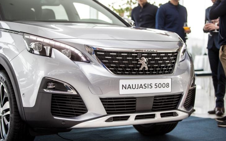 Peugeot 5008/Artūro Žuko nuotrauka Peugeot 5008/Artūro Žuko nuotrauka