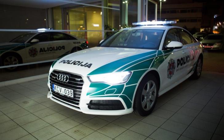 Audi A6/Lietuvos policija