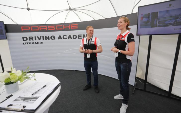 Porsche Driving Academy/Organizatorių nuotrauka