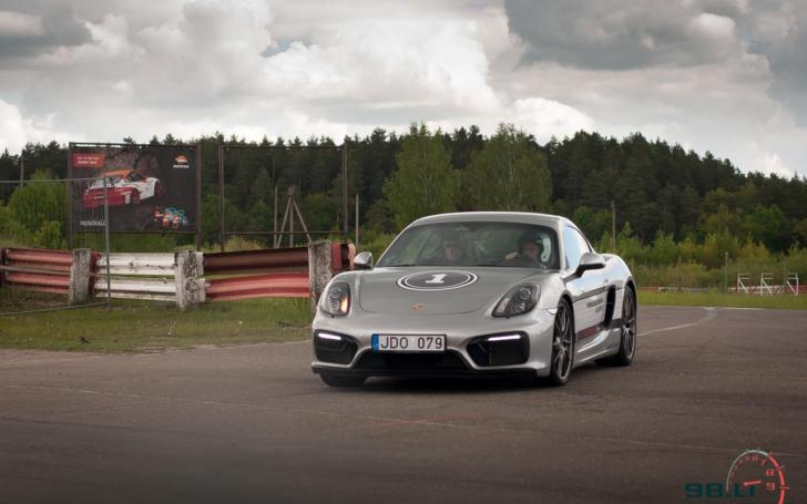 Porsche Driving Academy/Vytauto Pilkausko nuotrauka