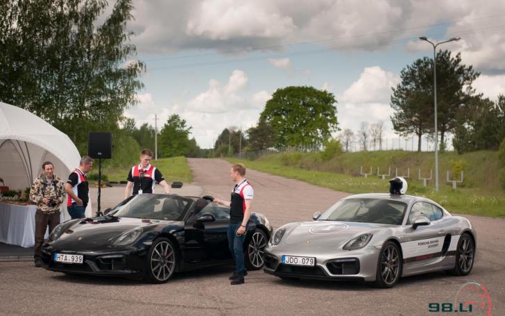 Porsche Driving Academy/Vytauto Pilkausko nuotrauka