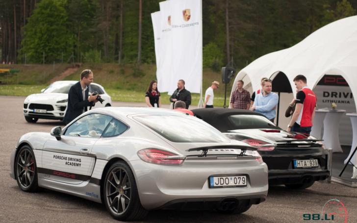 Porsche Driving Academy/Vytauto Pilkausko nuotrauka