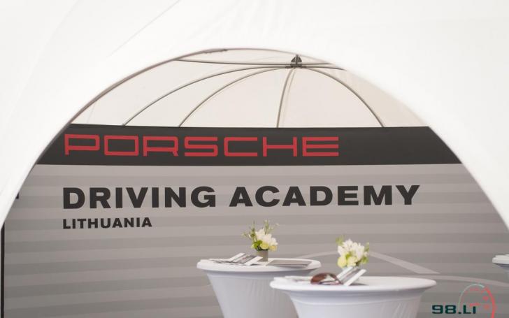 Porsche Driving Academy/Vytauto Pilkausko nuotrauka