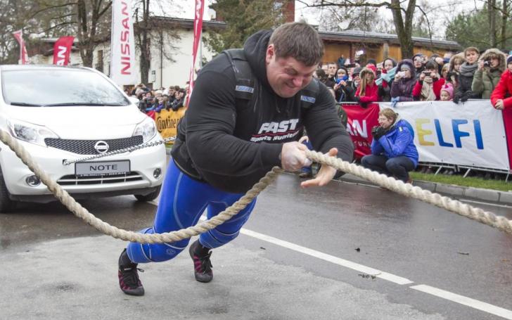 Žydrūnas Savickas pasiekė Guinnesso rekordą/Organizatorių nuotrauka