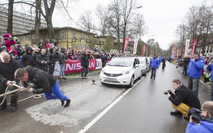 Žydrūnas Savickas pasiekė Guinnesso rekordą/Organizatorių nuotrauka