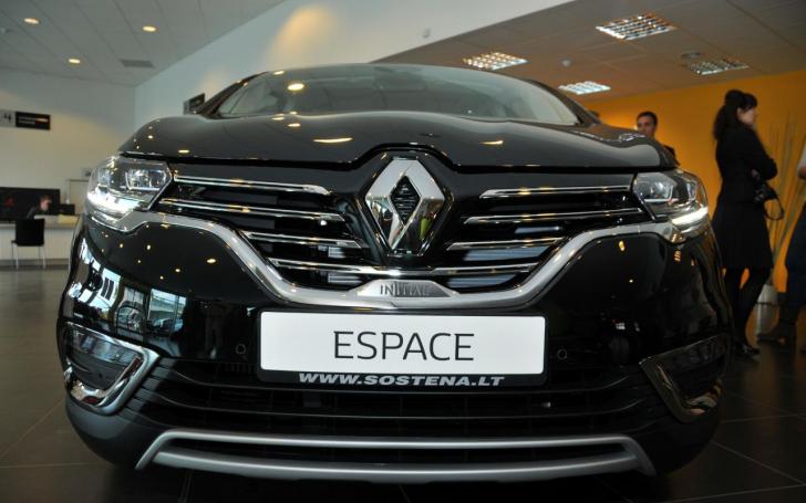 Renault Espace/Vytauto Pilkausko nuotrauka
