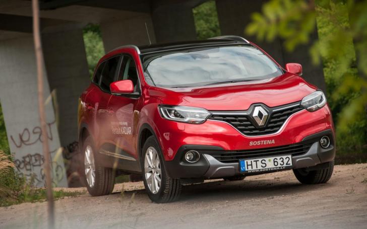 Renault Kadjar/Vytauto Pilkausko nuotrauka