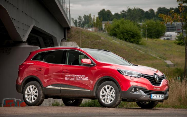 Renault Kadjar/Vytauto Pilkausko nuotrauka