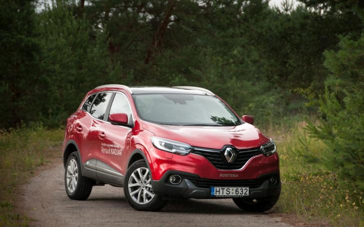 Renault Kadjar/Vytauto Pilkausko nuotrauka