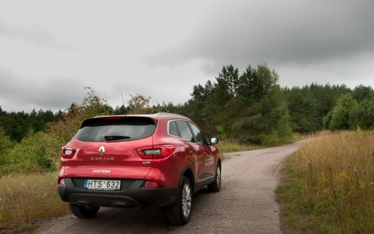 Renault Kadjar/Vytauto Pilkausko nuotrauka