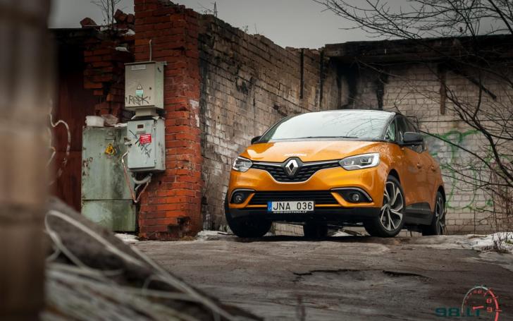 Renault Scenic/Vytauto Pilkausko nuotrauka