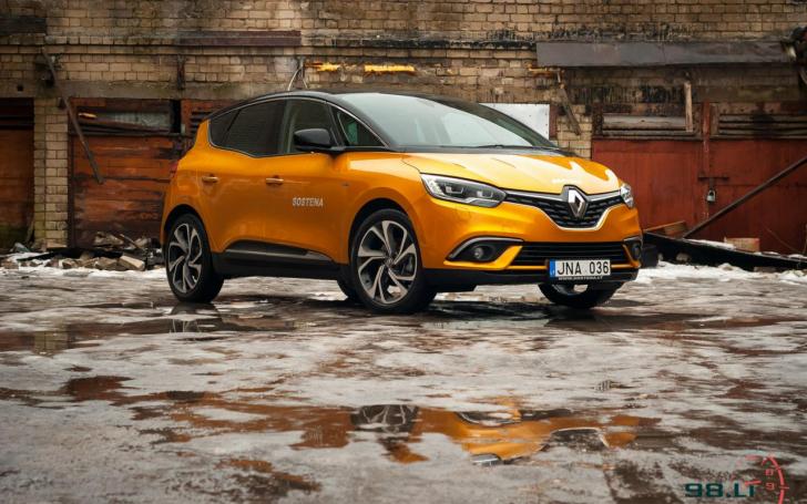 Renault Scenic/Vytauto Pilkausko nuotrauka