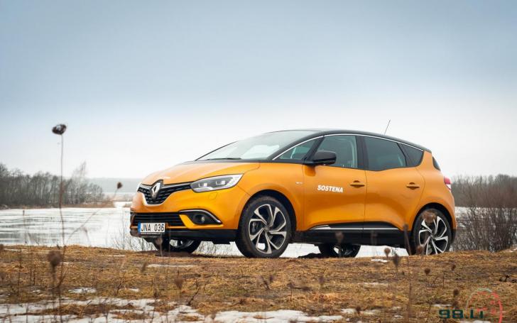 Renault Scenic/Vytauto Pilkausko nuotrauka