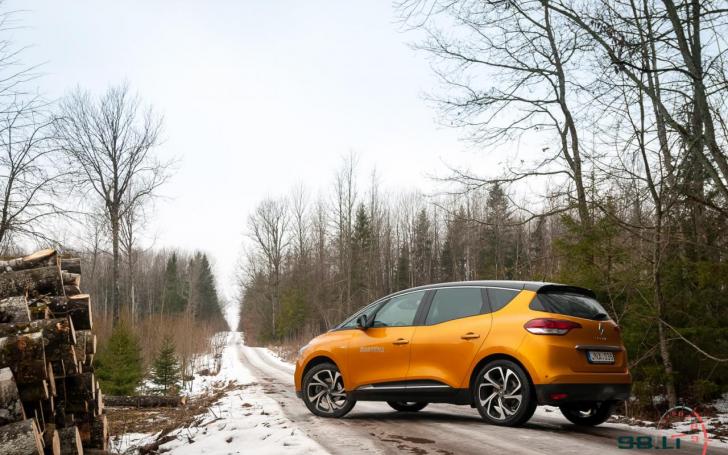Renault Scenic/Vytauto Pilkausko nuotrauka