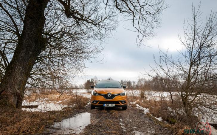 Renault Scenic/Vytauto Pilkausko nuotrauka