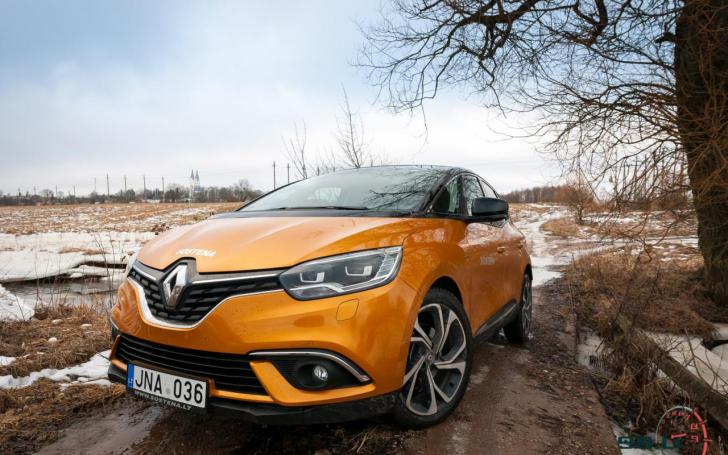 Renault Scenic/Vytauto Pilkausko nuotrauka