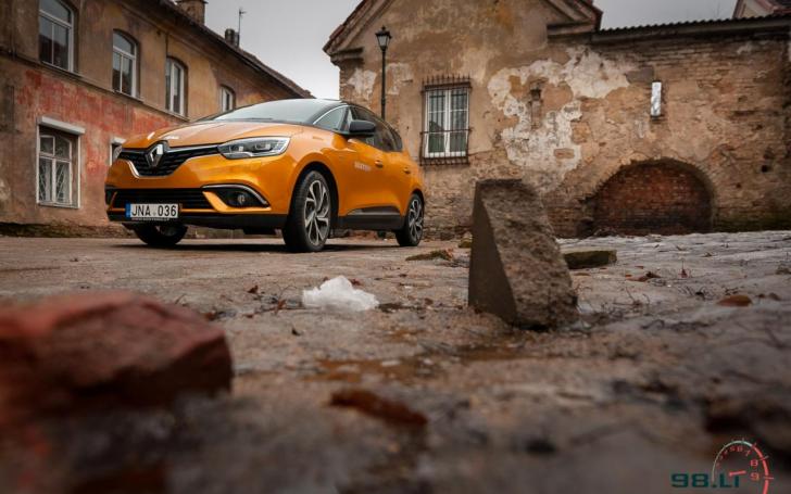 Renault Scenic/Vytauto Pilkausko nuotrauka