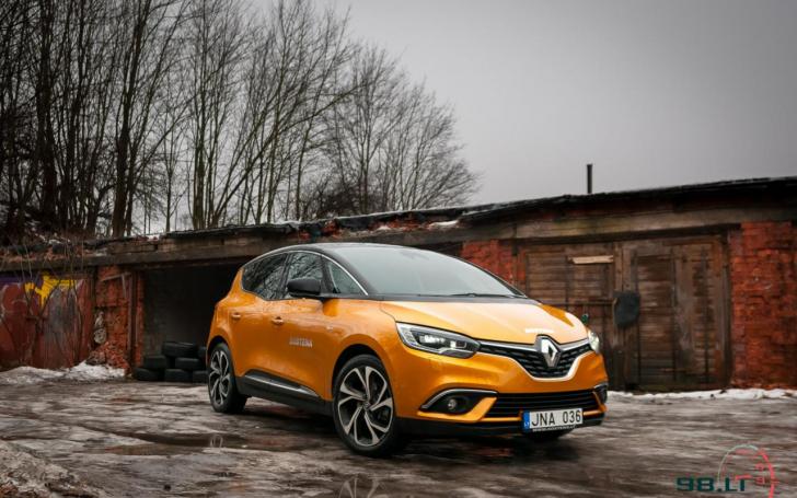 Renault Scenic/Vytauto Pilkausko nuotrauka