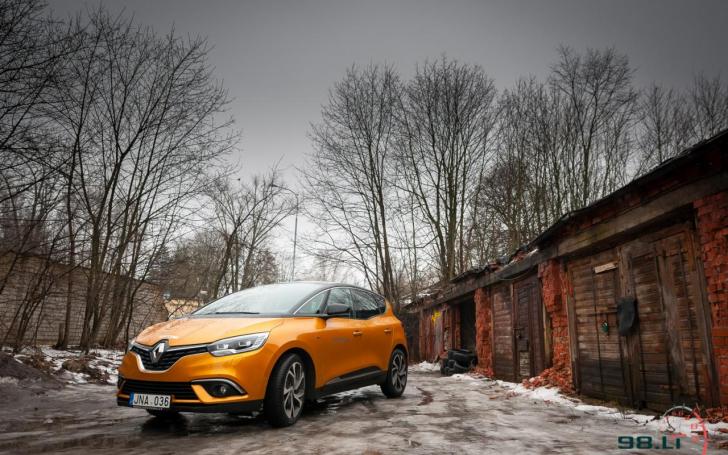 Renault Scenic/Vytauto Pilkausko nuotrauka